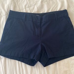 Navy J. Crew Shorts